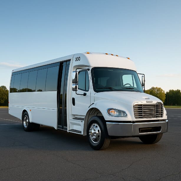 Fairfield Shuttle Bus Rentals 25 Passenger Shuttle Bus