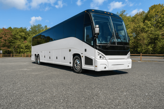 Fairfield Shuttle Bus Rentals 56 Passenger Shuttle Bus