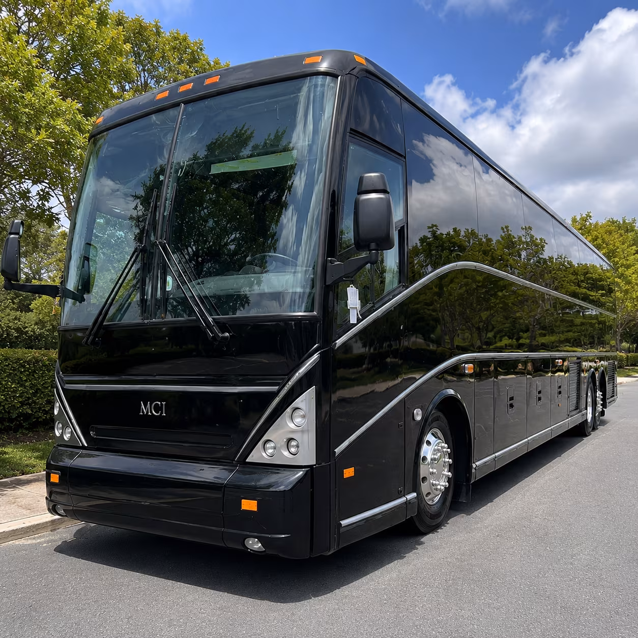 fairfield bus rental service area