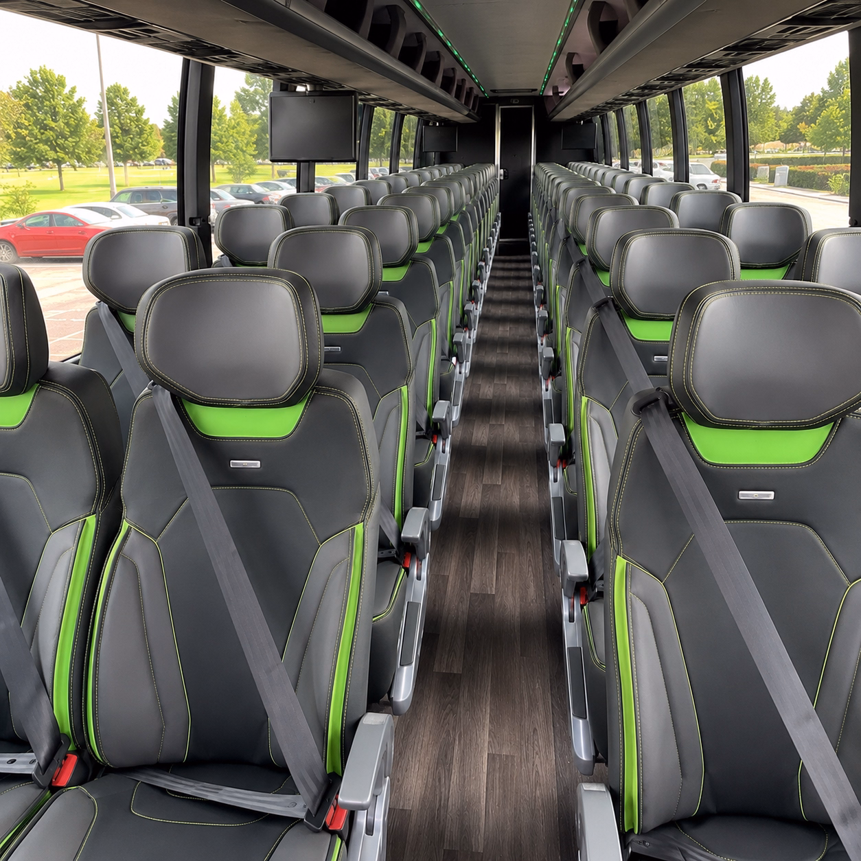 fairfield charter bus rentals