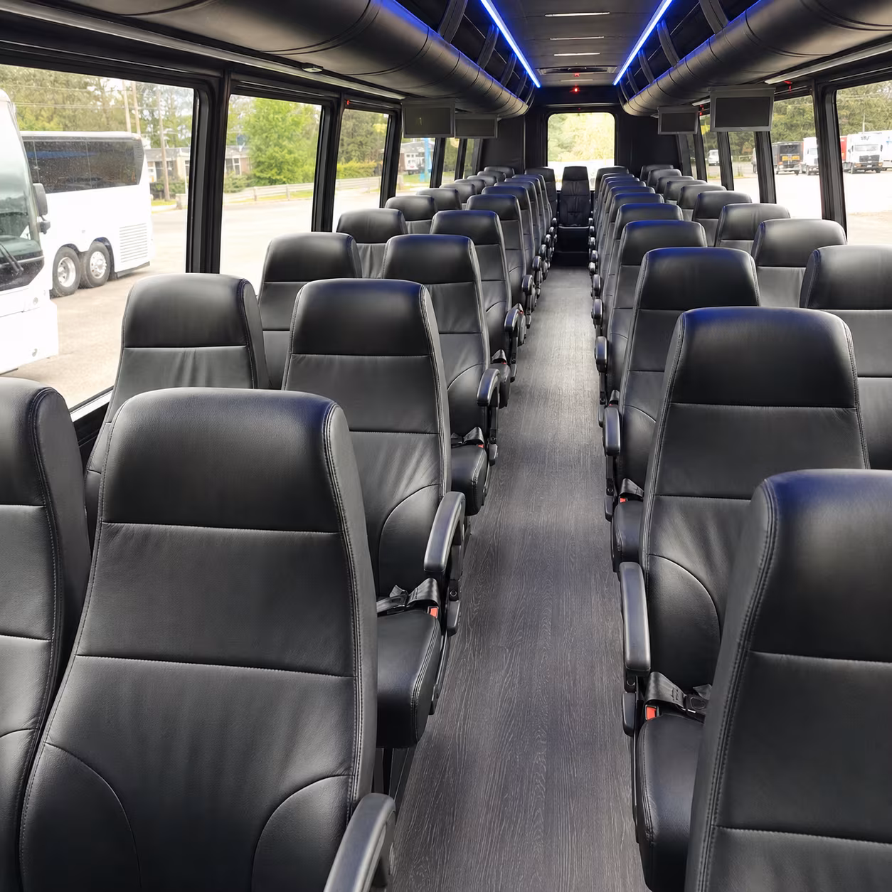 fairfield hospital and campus shuttle bus rentals